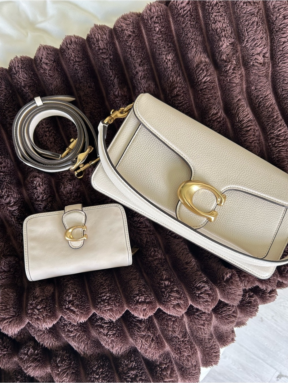 Authentic Coach Tabby 26 Bag & Tabby Wallet
